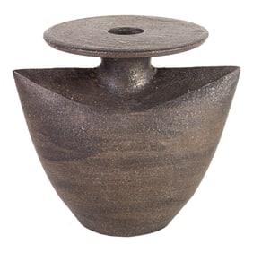 A Hans Coper Style Pottery Vessel