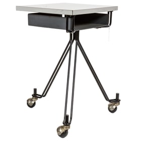 An Eliot Nayes IBM rolling worktable