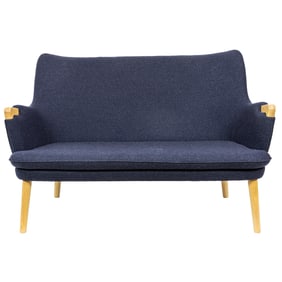 A Hans Wegner for Carl Hansen and Son CH72 two-seat sofa
