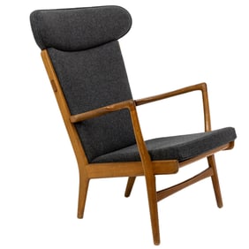 A Hans Wegner AP 15 highback armchair
