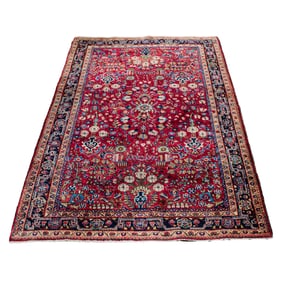 A Persian Josan Sarouk carpet