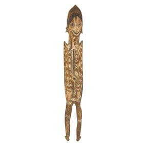A Papua New Guinea wood figure