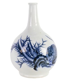 A Japanese Hirado wine ewer