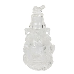 A Chinese rock crystal vase