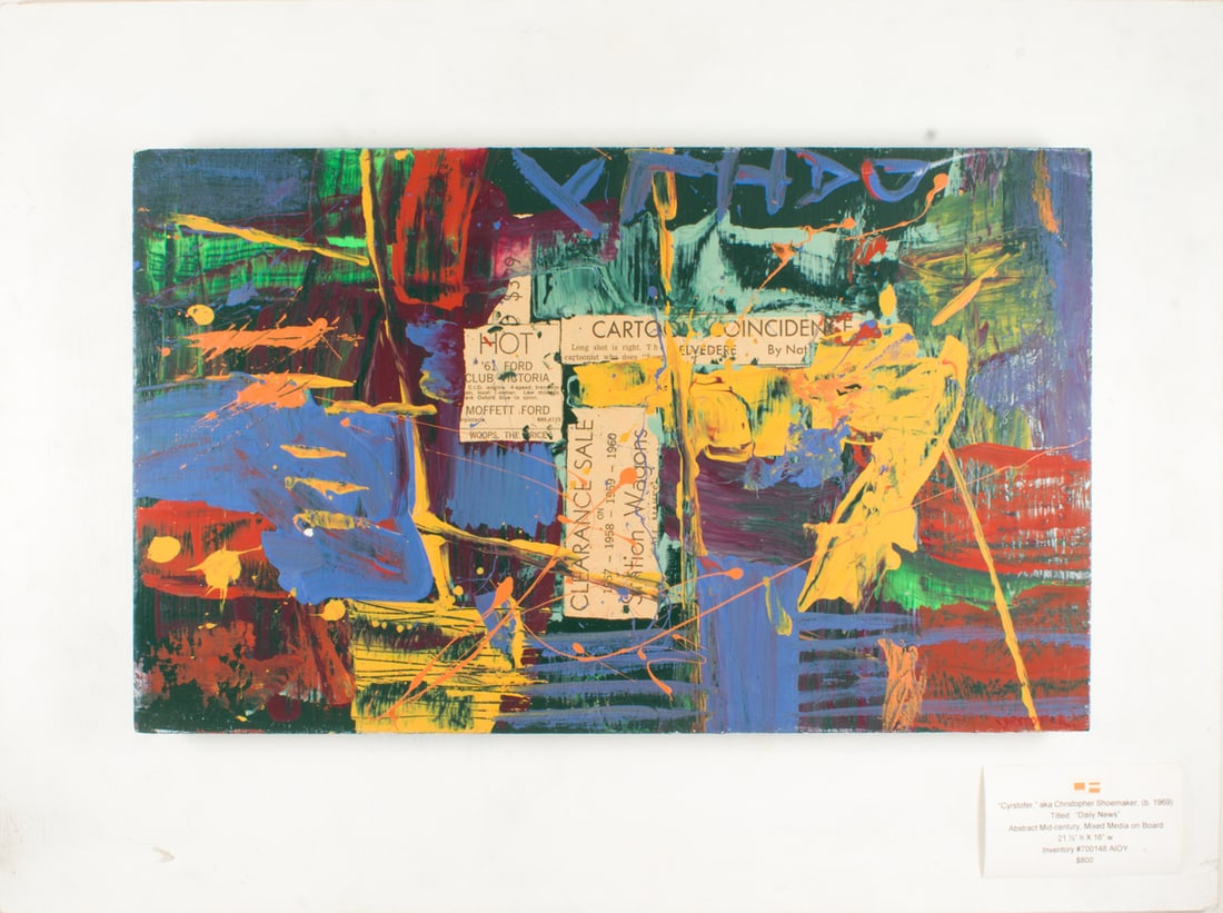 Mixed Media, Christopher Shoemaker "Cyrstofer" (1 of 1)