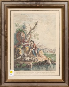 Print, Courting Shepherds