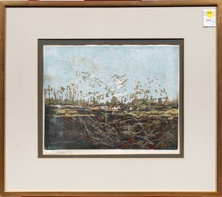 Print, Land Gulls