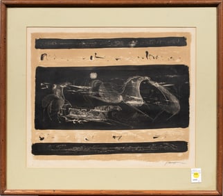 Print, Horse Race