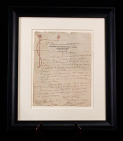 A letter of agreement between Bennie Molton, Kansas City Orchestra and the Cherry Blossom Night Club