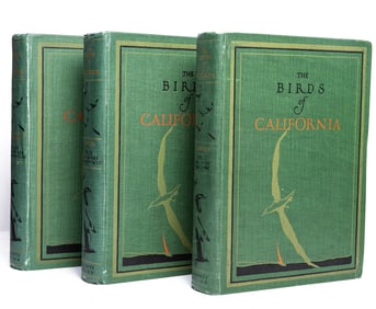 Books, Dawson, William Leon, The Birds of California