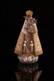 A Lladro porcelain figure 'Our Lady of the Forsaken'