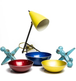 Six Modern table articles