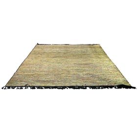 A contemporary hand made carpet