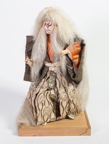 A Japanese Kabuki doll