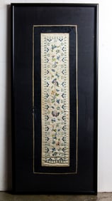 (lot of 4) Chinese embroidered textiles