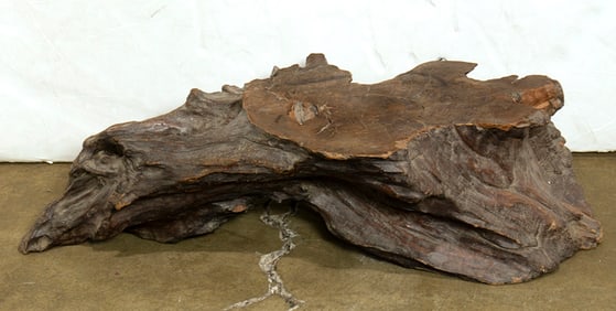A Japanese tree trunk stand