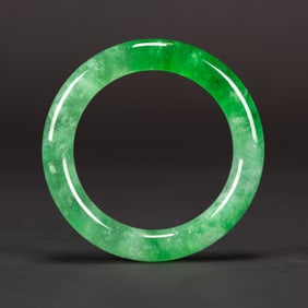 Chinese Jadeite Bangle Bracelet