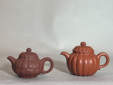 Two Chinese Yixin Teapots