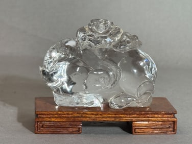 Chinese Rock Crystal Boy Riding Ox