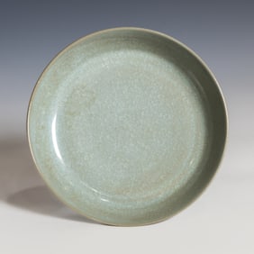Chinese Celadon-Glazed Dish