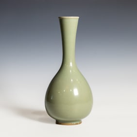 Chinese Celadon-Glazed Vase