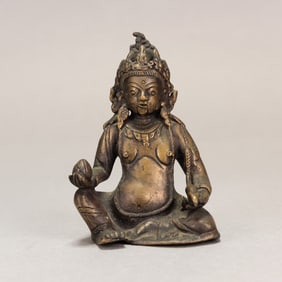 Tibetan Bronze Buddha