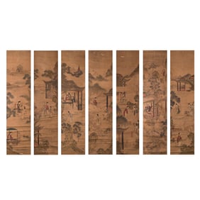 Anonymous, Chinese painting of Dream of the Red Chamber