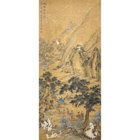 Hui Lian (Qing Dynasty) - Chinese Painting of Landscape