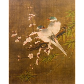 Anonymous (Ming Dynasty) - Chinese Painting of Bird and Flower