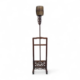Huanghuali or Hardwood Lamp Stand (Y)