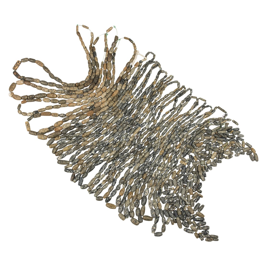 A group of Dogon gneiss beads from Mali (1 of 2)