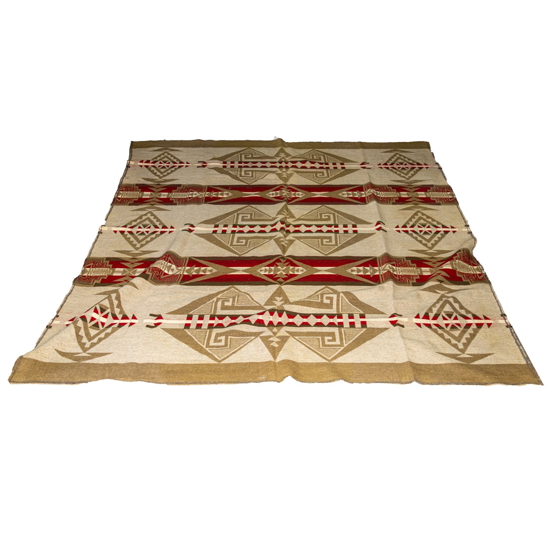 An antique Pendleton wool blanket (1 of 3)