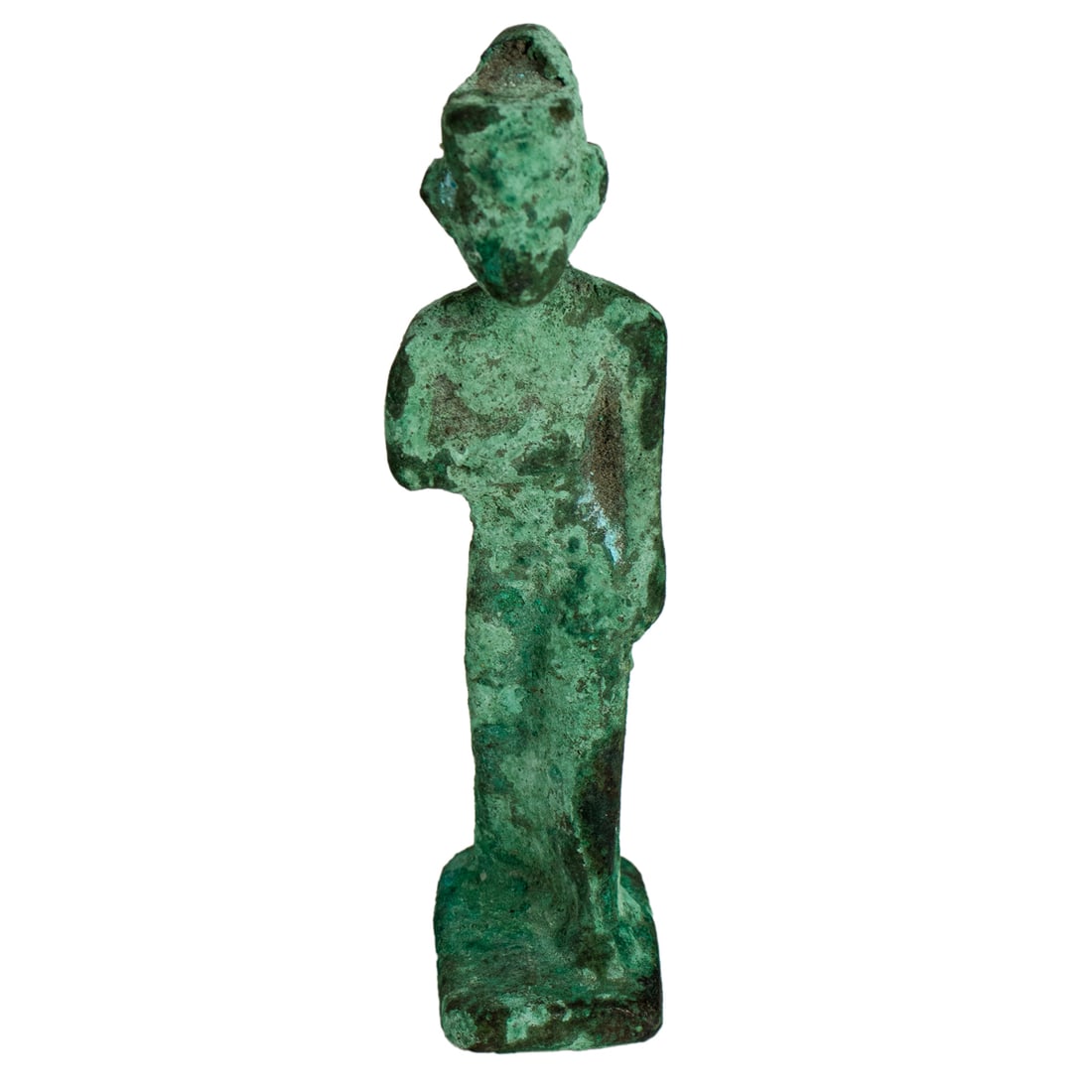 An ancient Egyptian bronze figure (1 of 2)