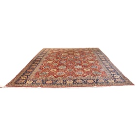 A Persian Kashan carpet