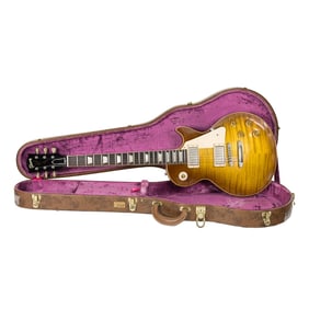 A Gibson Custom Les Paul electric guitar
