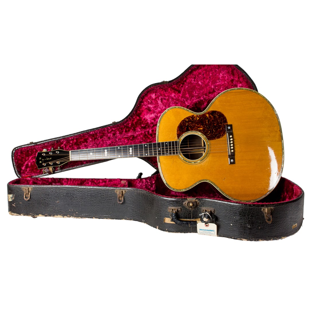 Larson Brothers Prairie State Guitar Patent Number 765019 No: Larson Brothers Prairie State Guitar Patent Number 765019 No. 1.768261, carving on neck W M Piel, with hard case. This property is being sold at public auction as provided by Internal Revenue Code sec