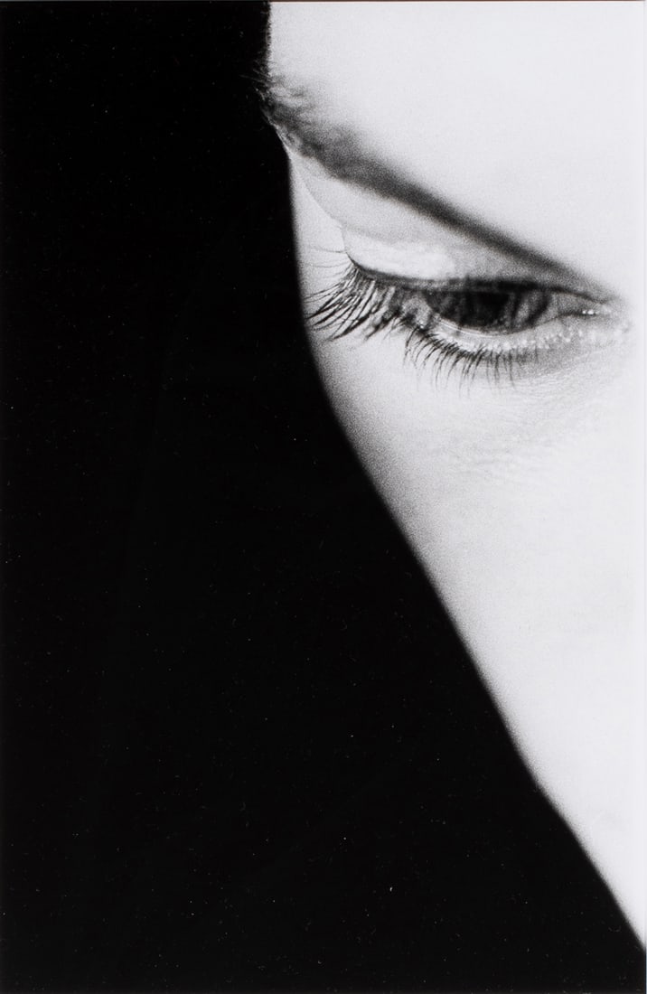 Photograph, Ralph Gibson: Ralph Gibson (American, b. 1939), "Bastienne's Eye," 1987, gelatin silver print, signed and dated verso of print, AP edition, gallery label (The Weston Gallery, Inc, Carmel, CA) affixed verso, image: