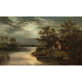 Painting, Attributed to Thomas Doughty