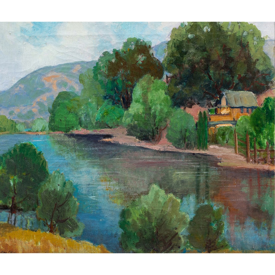 Painting, George Demont Otis (1 of 4)