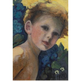 Painting, Florence Lundborg