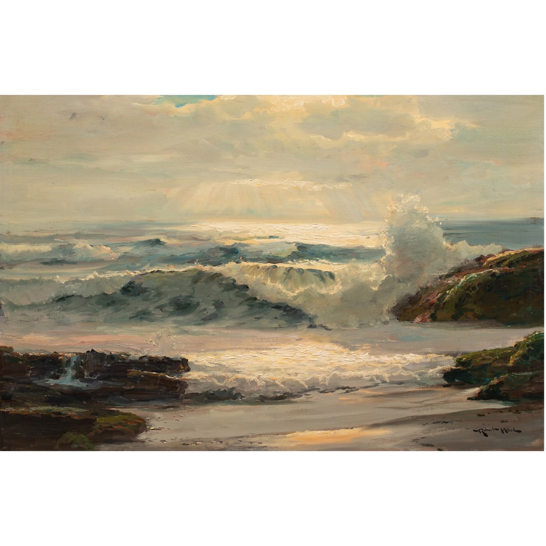 Painting, Robert Wood (1 of 7)