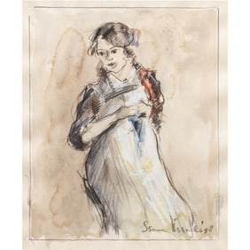 Work on paper, Isaac Lazarus Israel