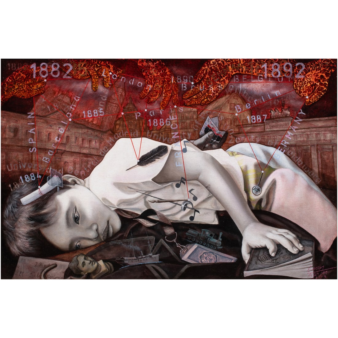 Painting, Eman Santos (1 of 4)