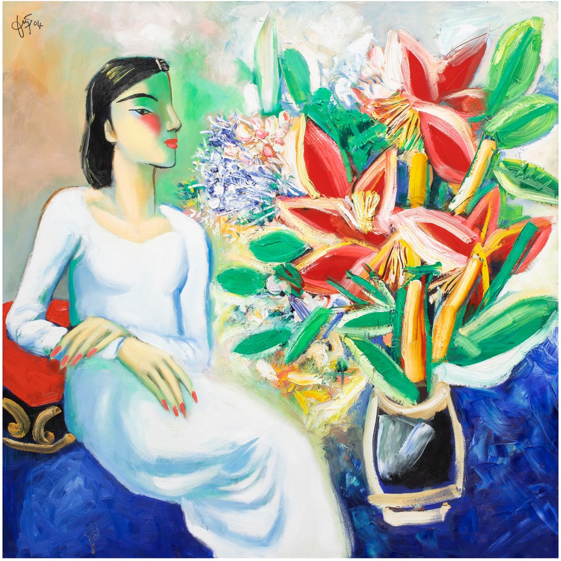 Painting, Nguyen Dinh Dung (1 of 4)