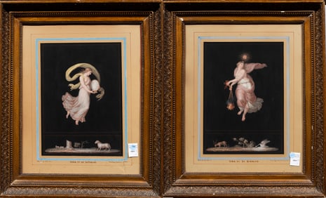 Works on paper, Neoclassical School (19th century)