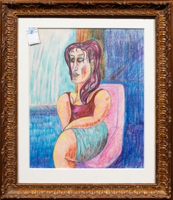 Work on paper, American School (20th century)