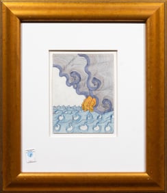 Work on paper, American School (20th century)