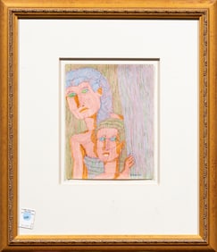 Work on paper, American School (20th century)