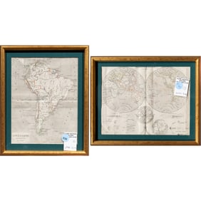 Maps, French School (20th century)