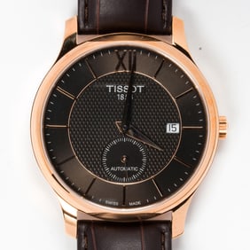 A Tissot stainless steel watch
